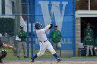 Baseball vs Babson  Wheaton College Baseball vs Babson College. - Photo By: KEITH NORDSTROM : Wheaton, baseball